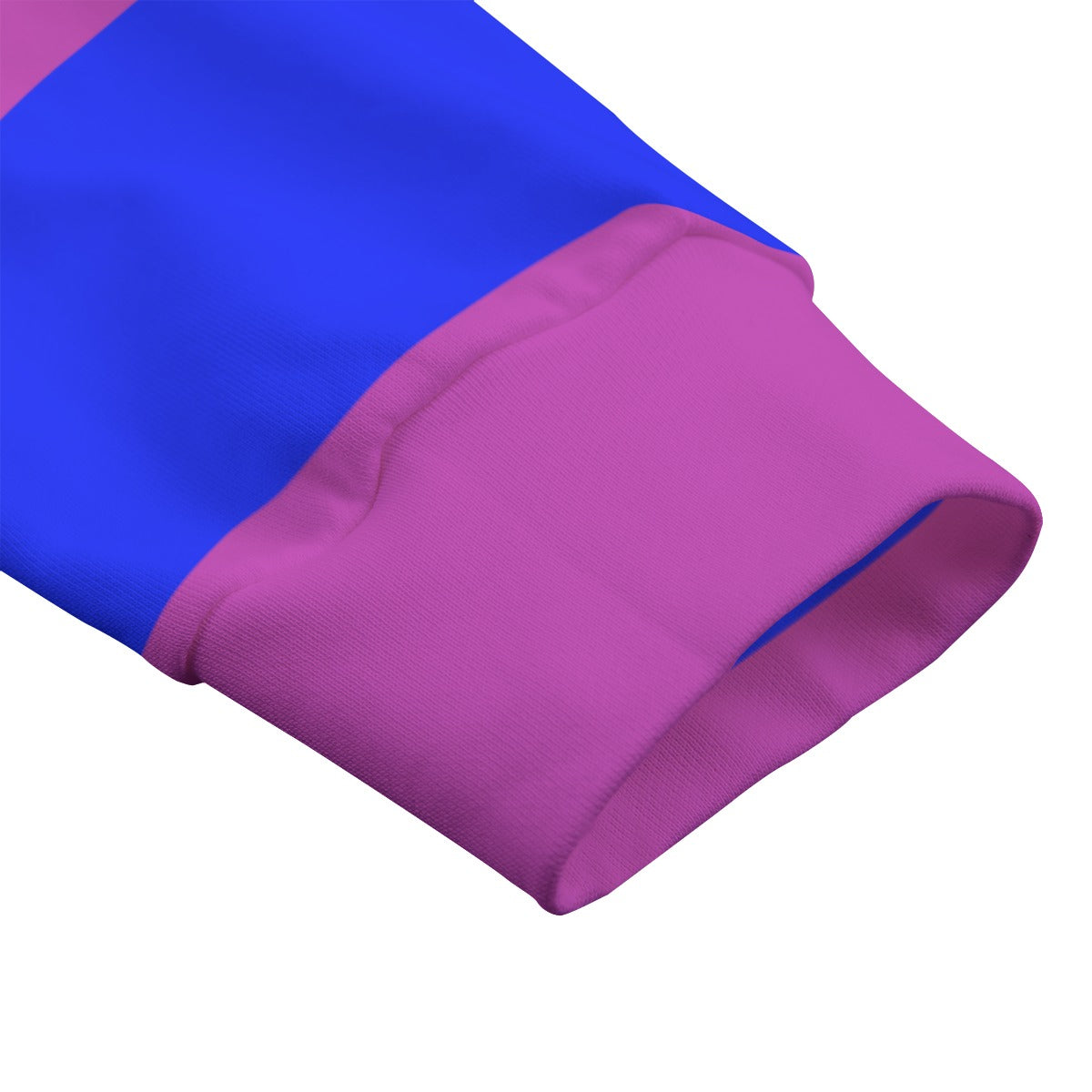 Purple & Blue Striped Heavyweight Zip-Up Polo | 310GSM Cotton