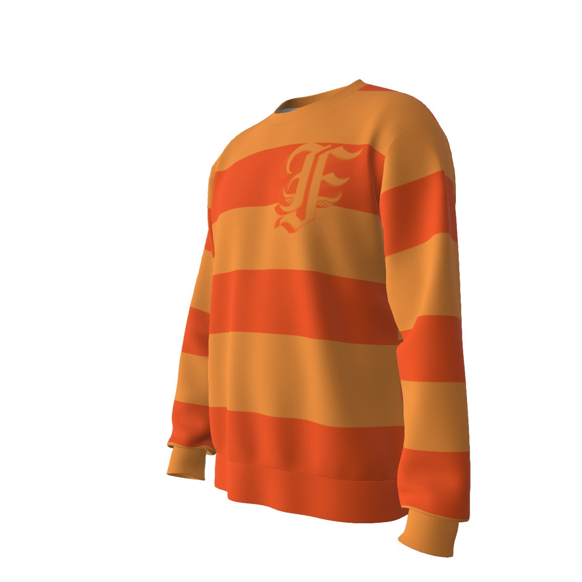 Creamsicle Striped | Basic Sweater