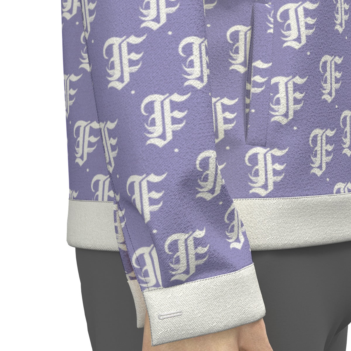 FFLavender Trucker Jacket | 245GSM Cotton