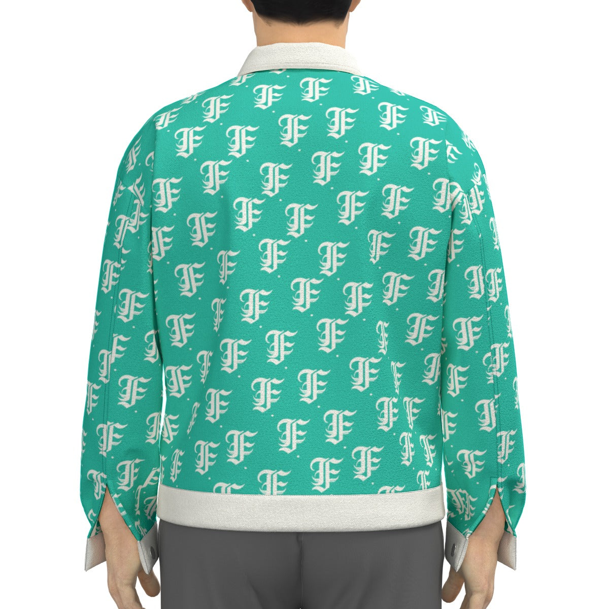 FFTurquoise Trucker Jacket | 245GSM Cotton