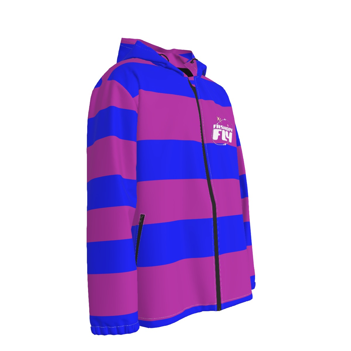 Blue & Purple Striped | | Windbreaker