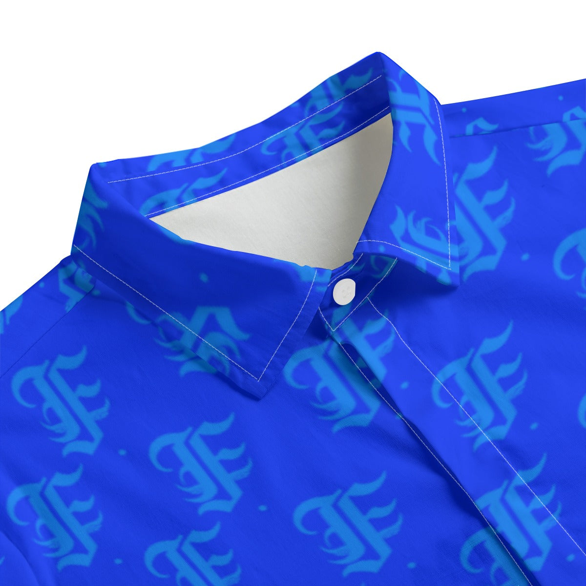 FFBlue Button-Up |115GSM Cotton poplin