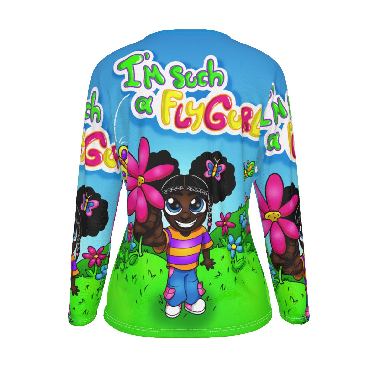Such a FlyGurl Oversized AOP Tee | 190GSM Cotton