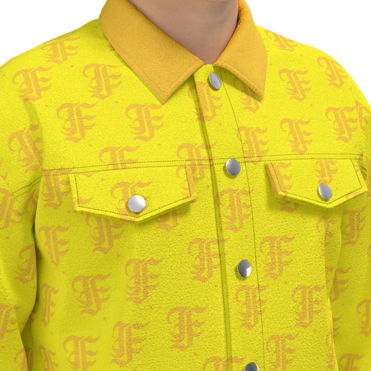 FFYellow Trucker Jacket | 245GSM Cotton