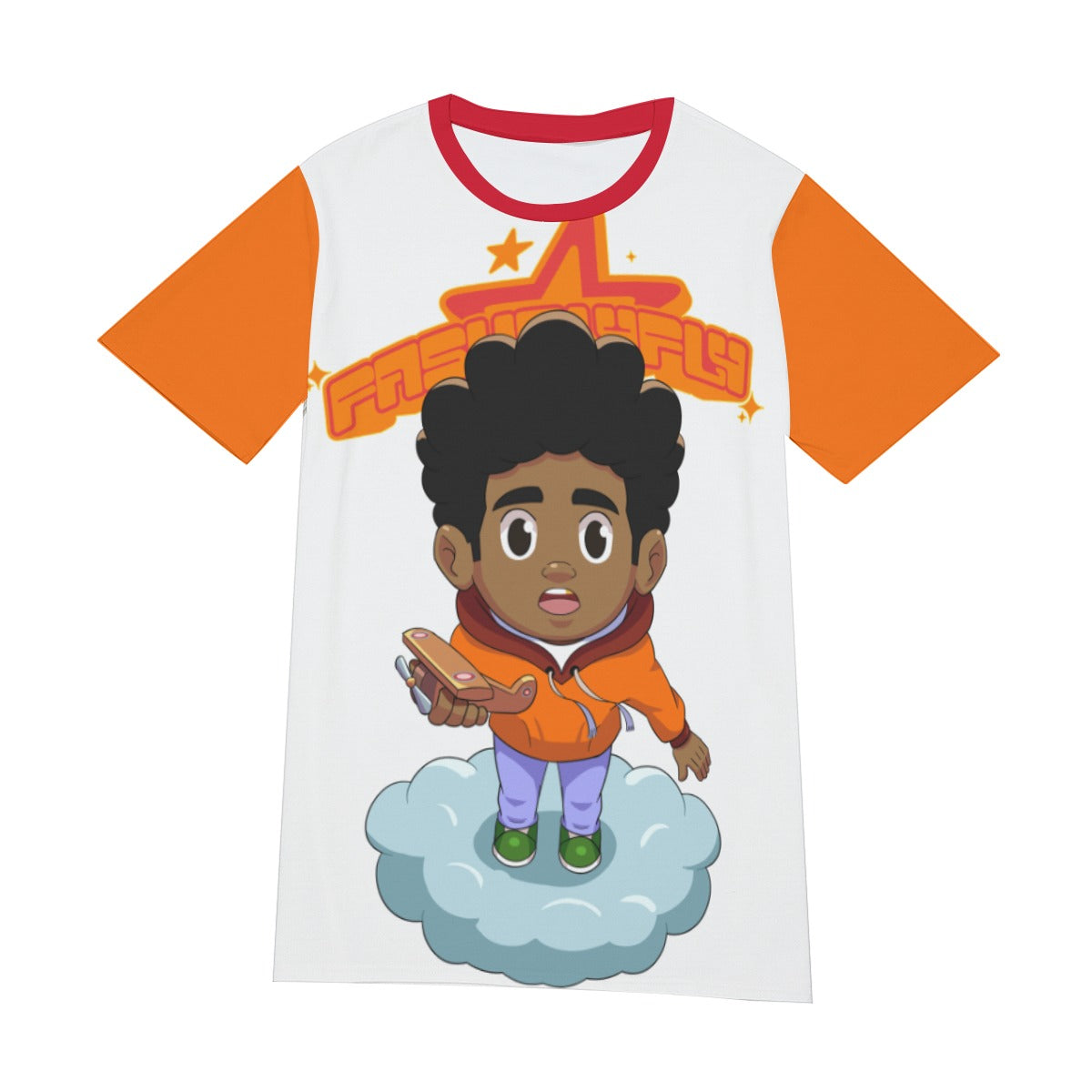 BabyBoy Fly AOP TEE | 190GSM Cotton
