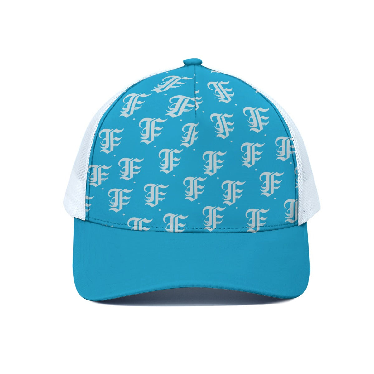 FFBaby Blue | Cap W/ White Half-mesh