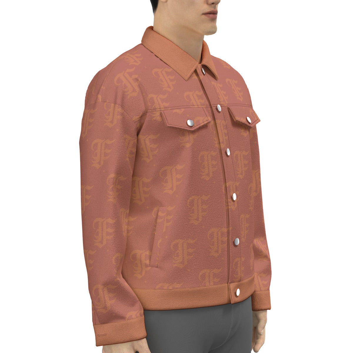 FFBrick Trucker Jacket | 245GSM Cotton