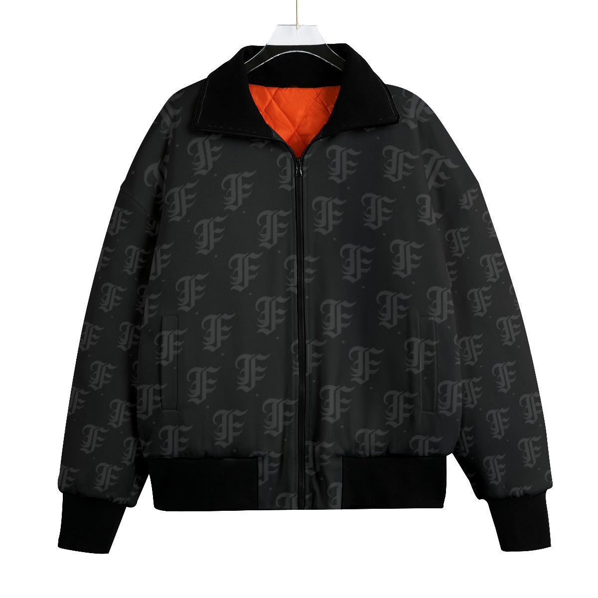 FFBlack Knit Workwear Jacket