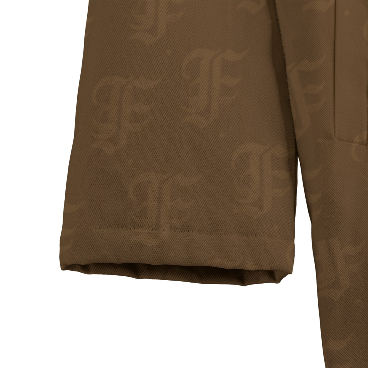 FFBrown | Fleece Canvas Coat