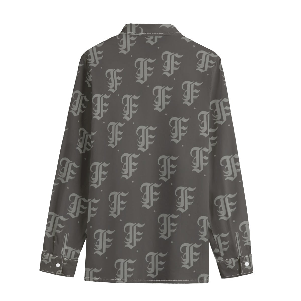 FFGrey Button-Up |115GSM Cotton poplin
