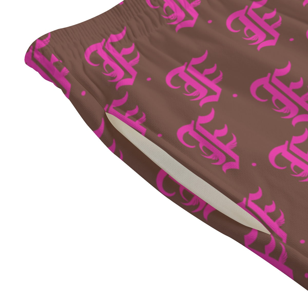 FFBrown&Pink Shorts | 310GSM Cotton
