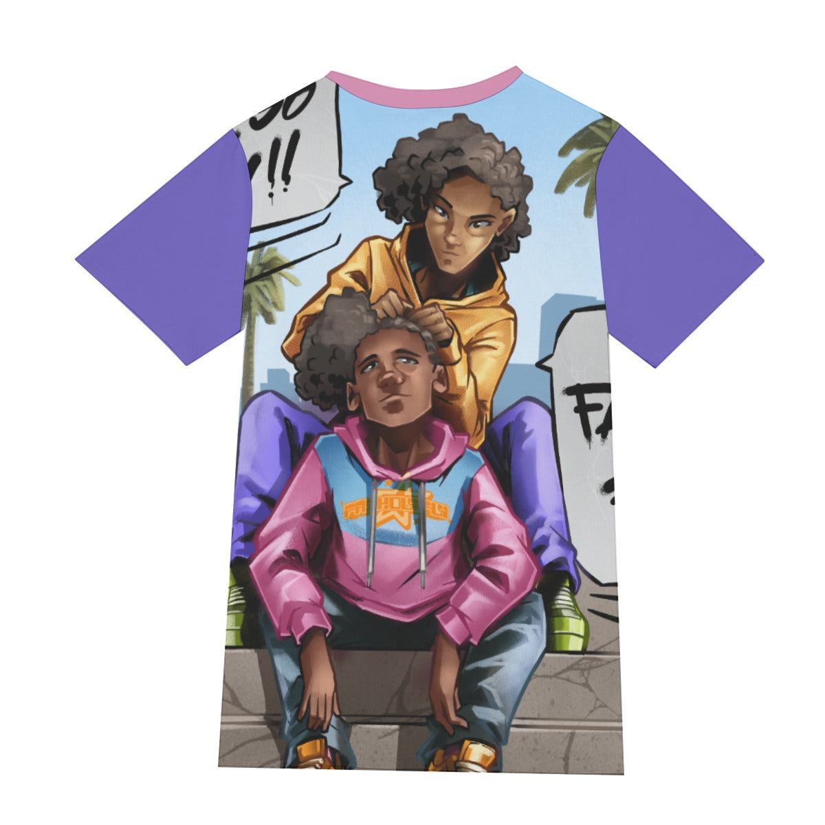 BMH "LovelyDayz" AOP TEE | 190GSM Cotton