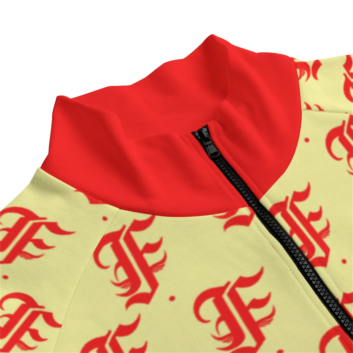 FFCremeRed Zip-up | 310GSM Cotton