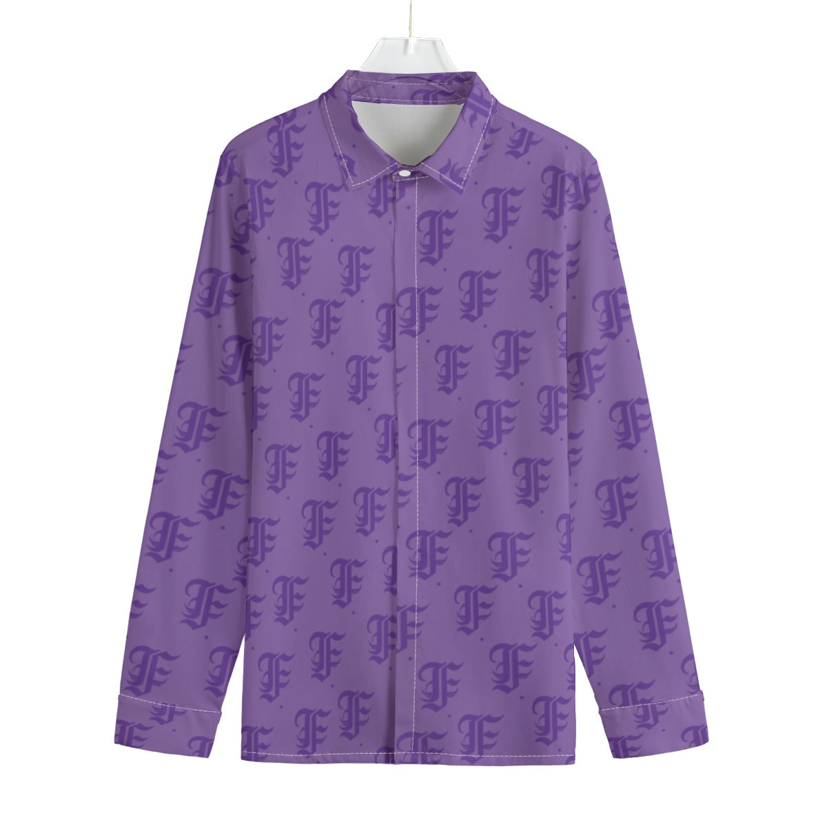 FFLavender Button-Up |115GSM Cotton poplin