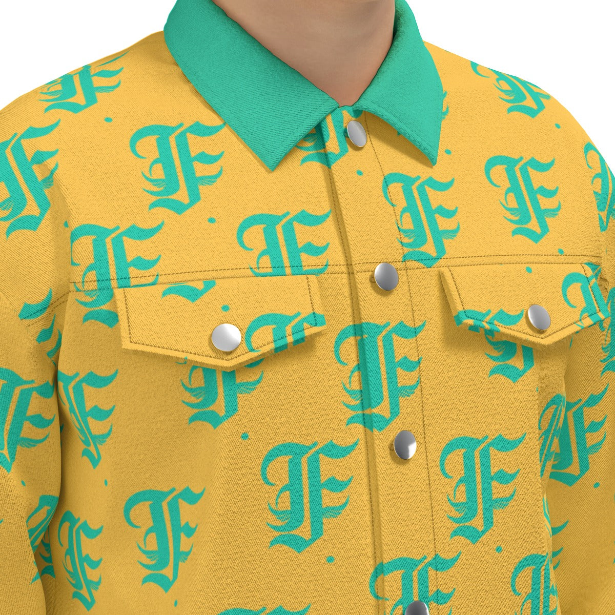 FFPopYB Trucker Jacket | 245GSM Cotton