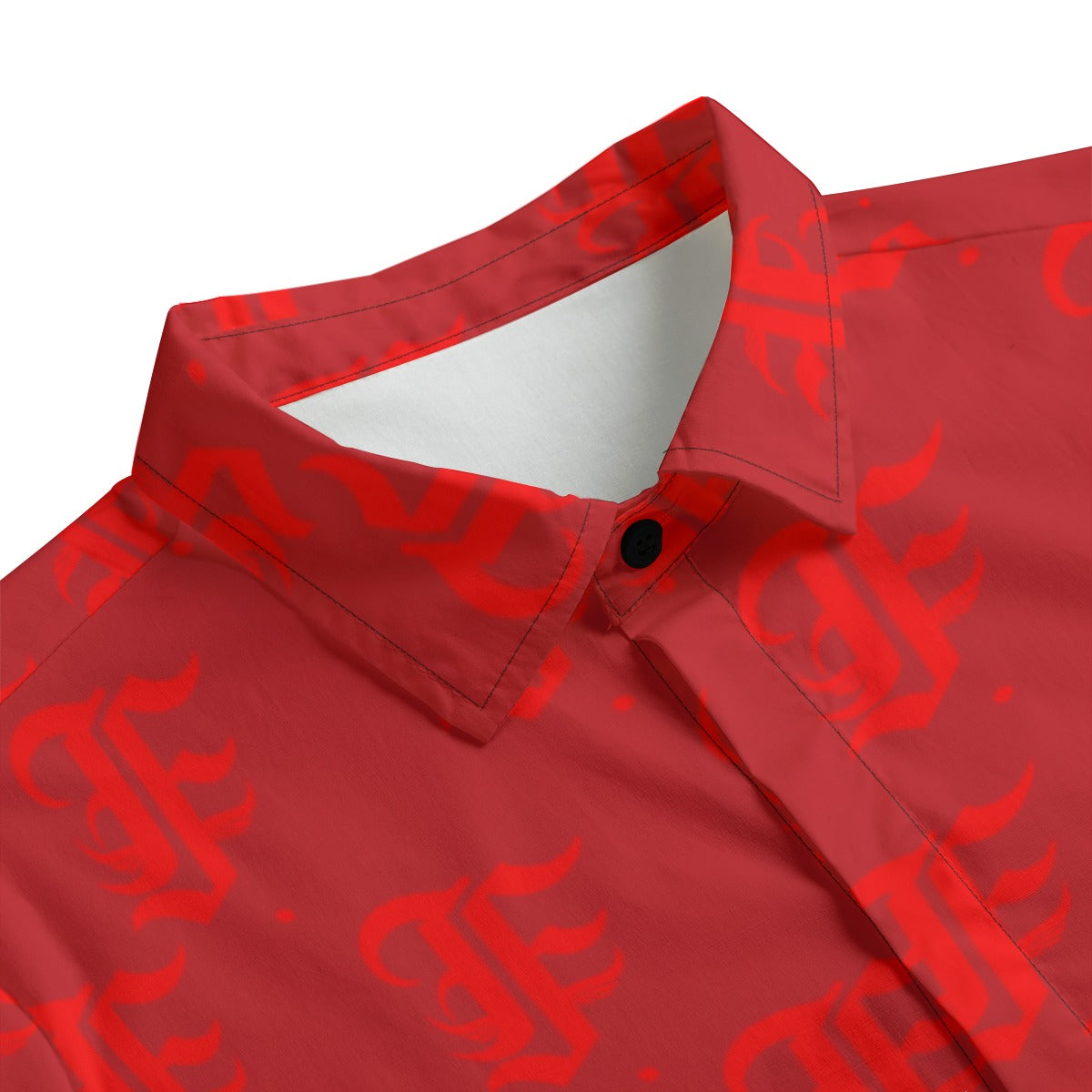 FFDarkCherry Button-Up |115GSM Cotton poplin