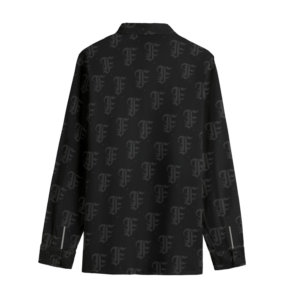 FFBlack Button-Up |115GSM Cotton poplin