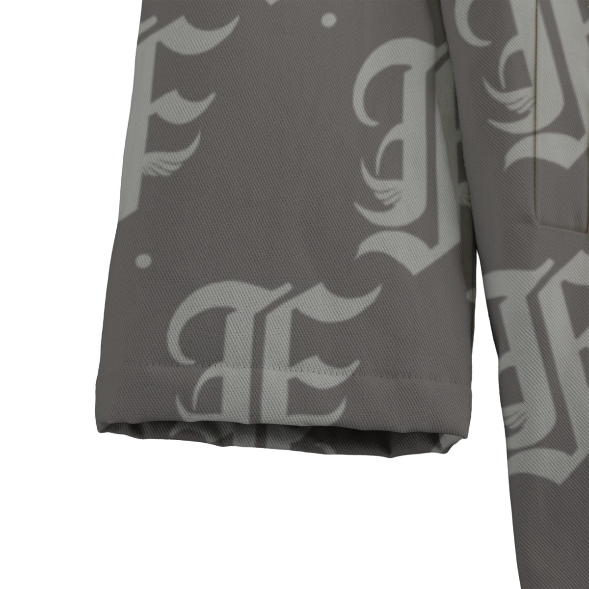 FFGrey | Fleece Canvas Coat