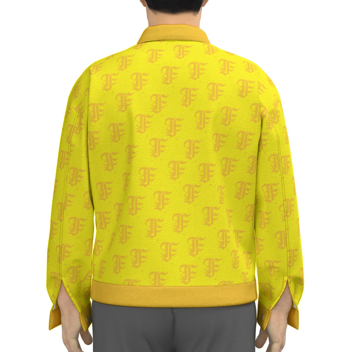 FFYellow Trucker Jacket | 245GSM Cotton
