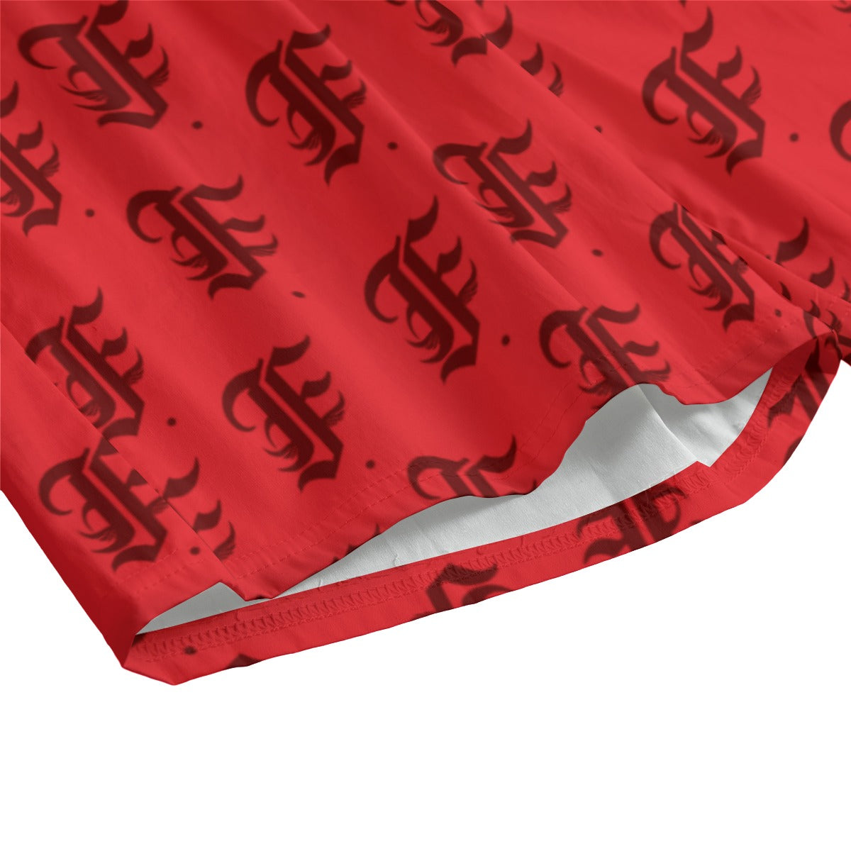 FFRed Shorts | 115GSM Cotton poplin