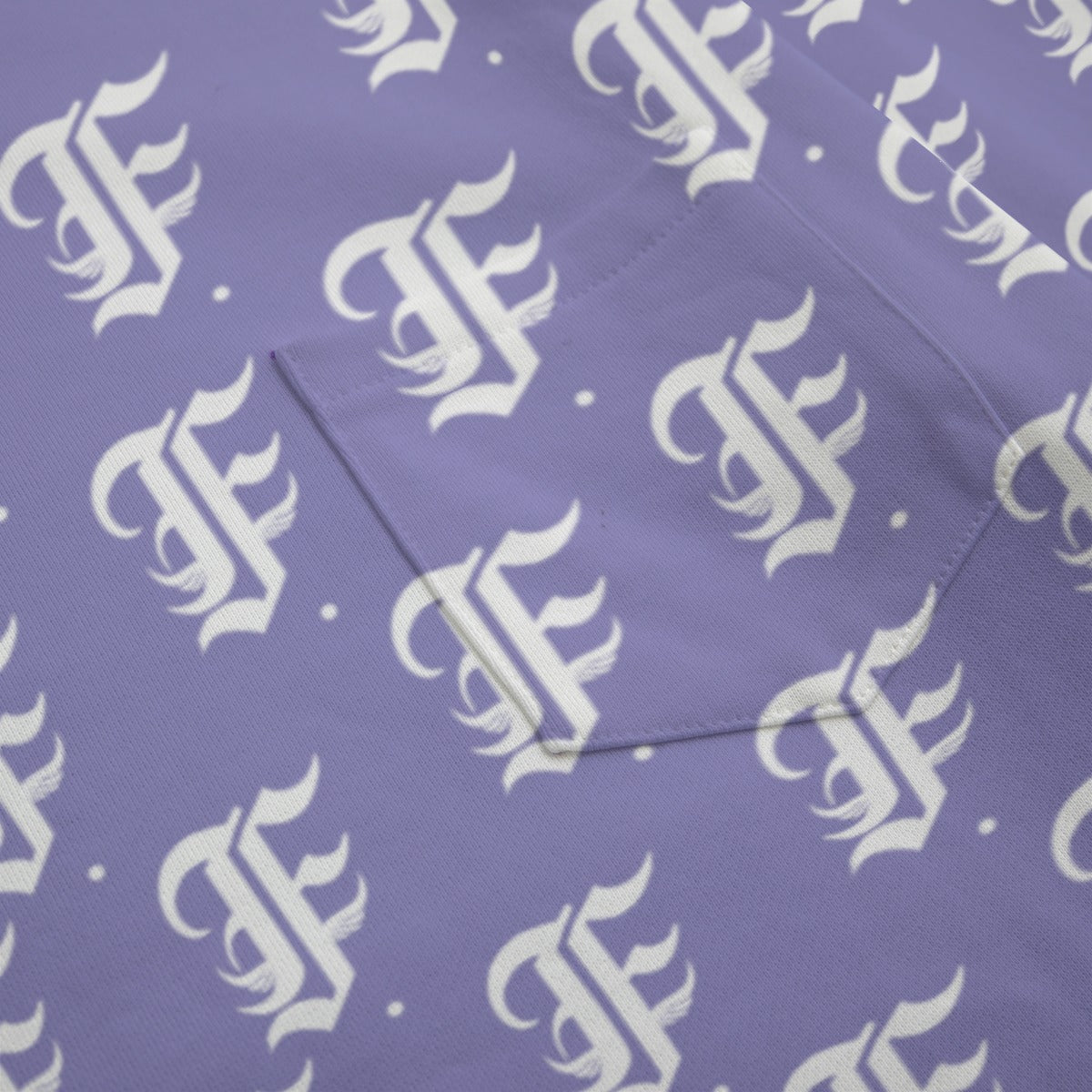 FFLavender Boat Neck Sweatshirt | 310GSM Cotton
