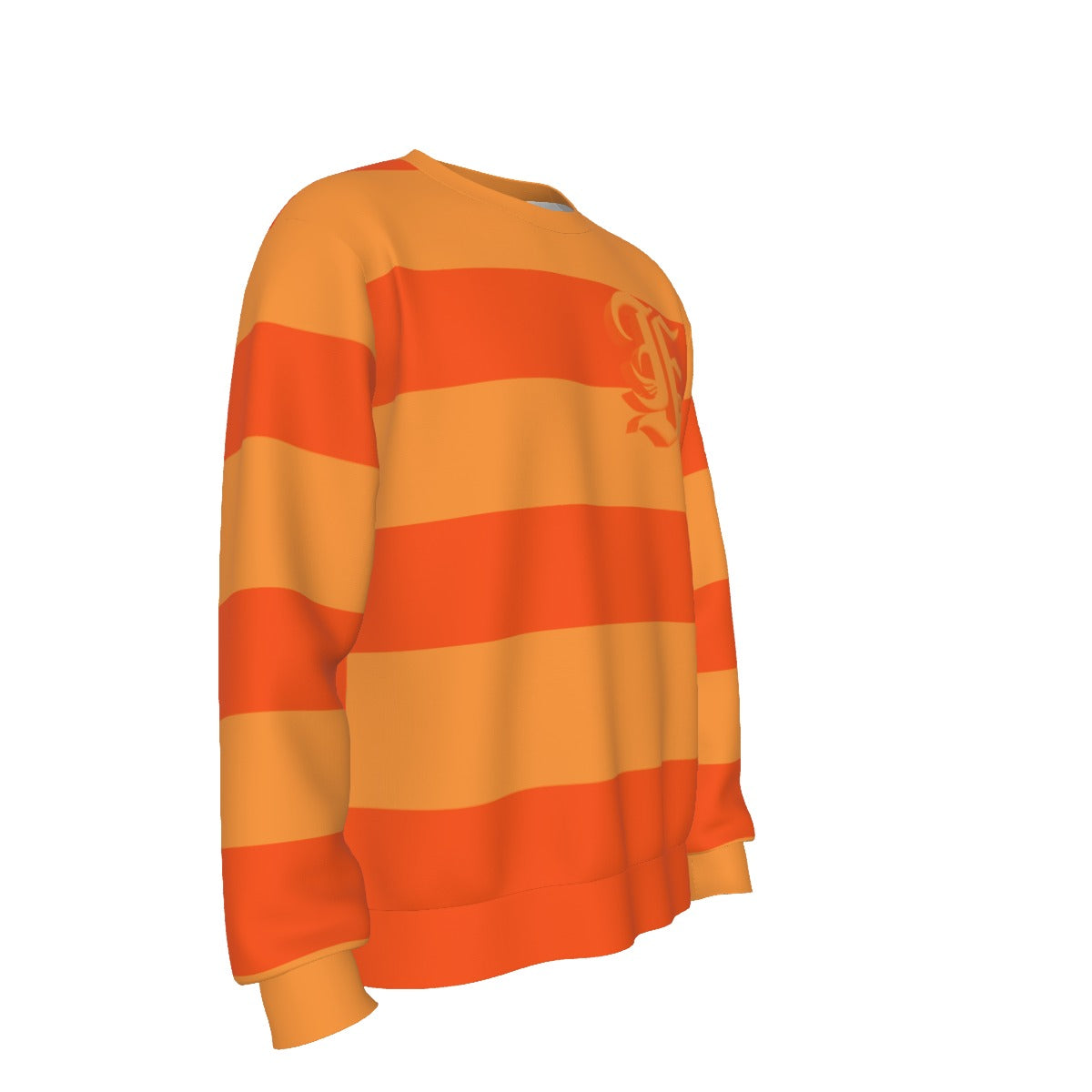 Creamsicle Striped | Basic Sweater