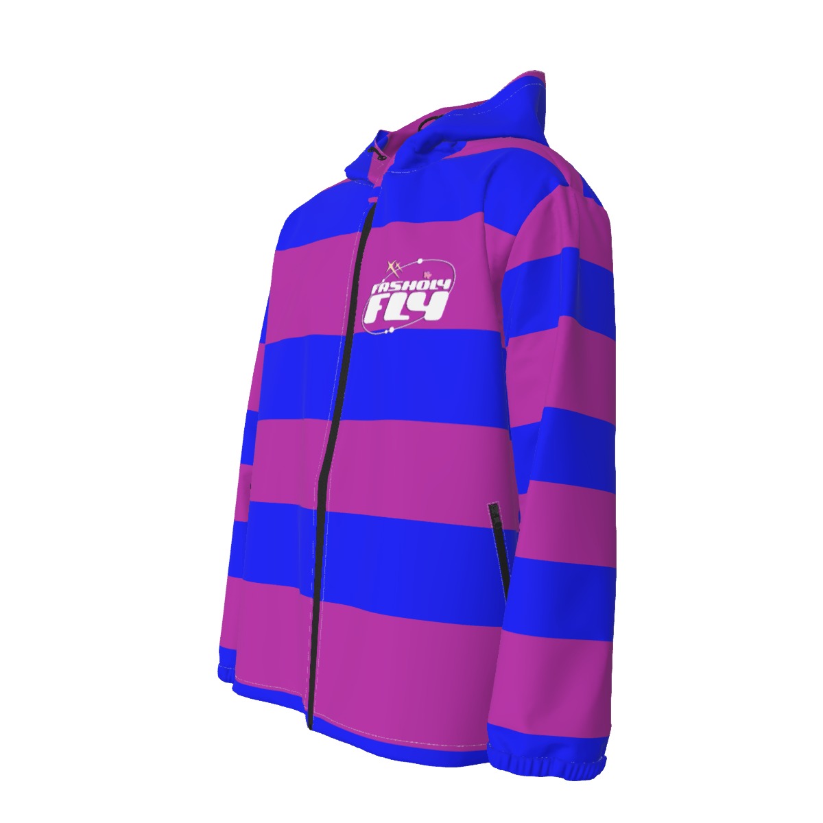 Blue & Purple Striped | | Windbreaker