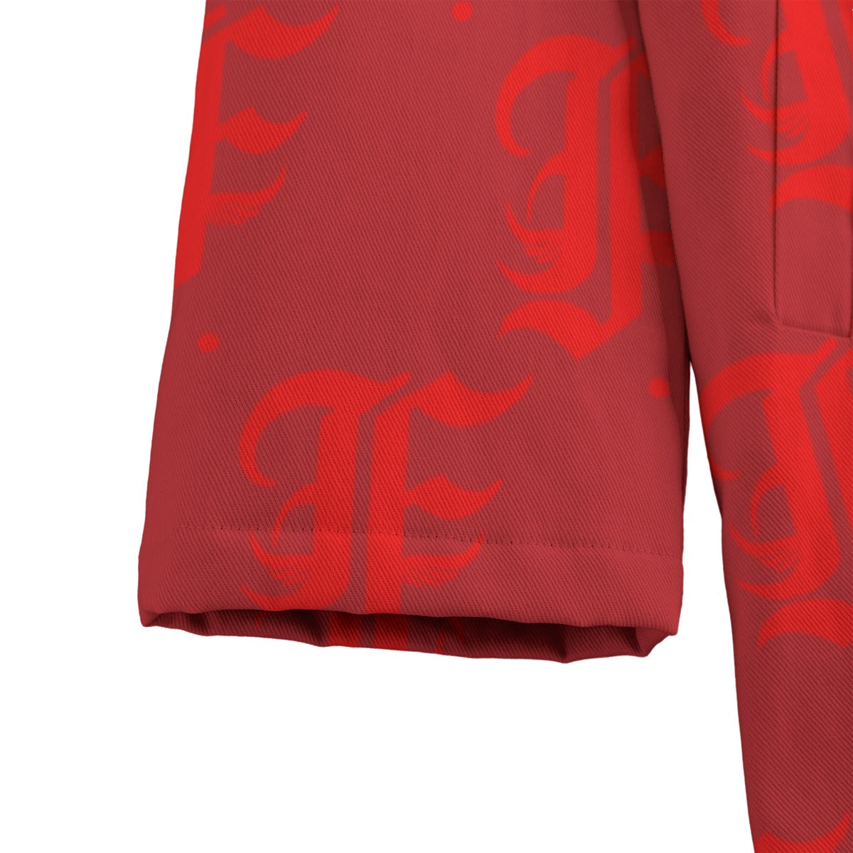 FFDarkCherry | Fleece Canvas Coat