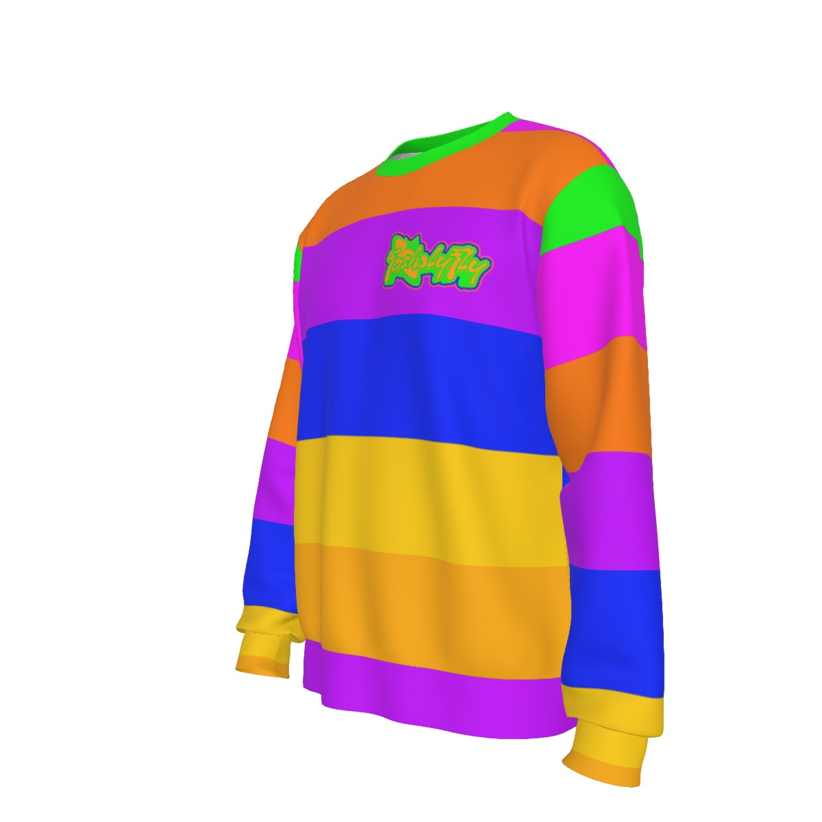 Neon Striped | Basic Sweater
