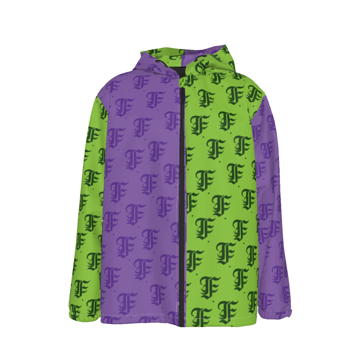 FFPurple & Green | Windbreaker