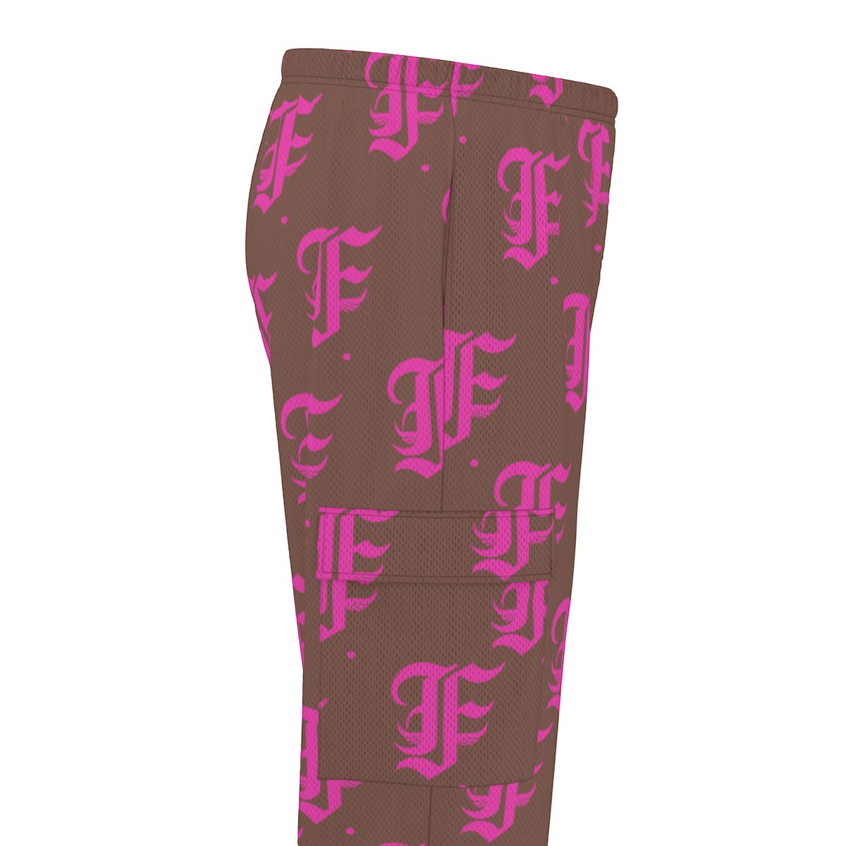 FFPink&Brown | Track Cargo Pants