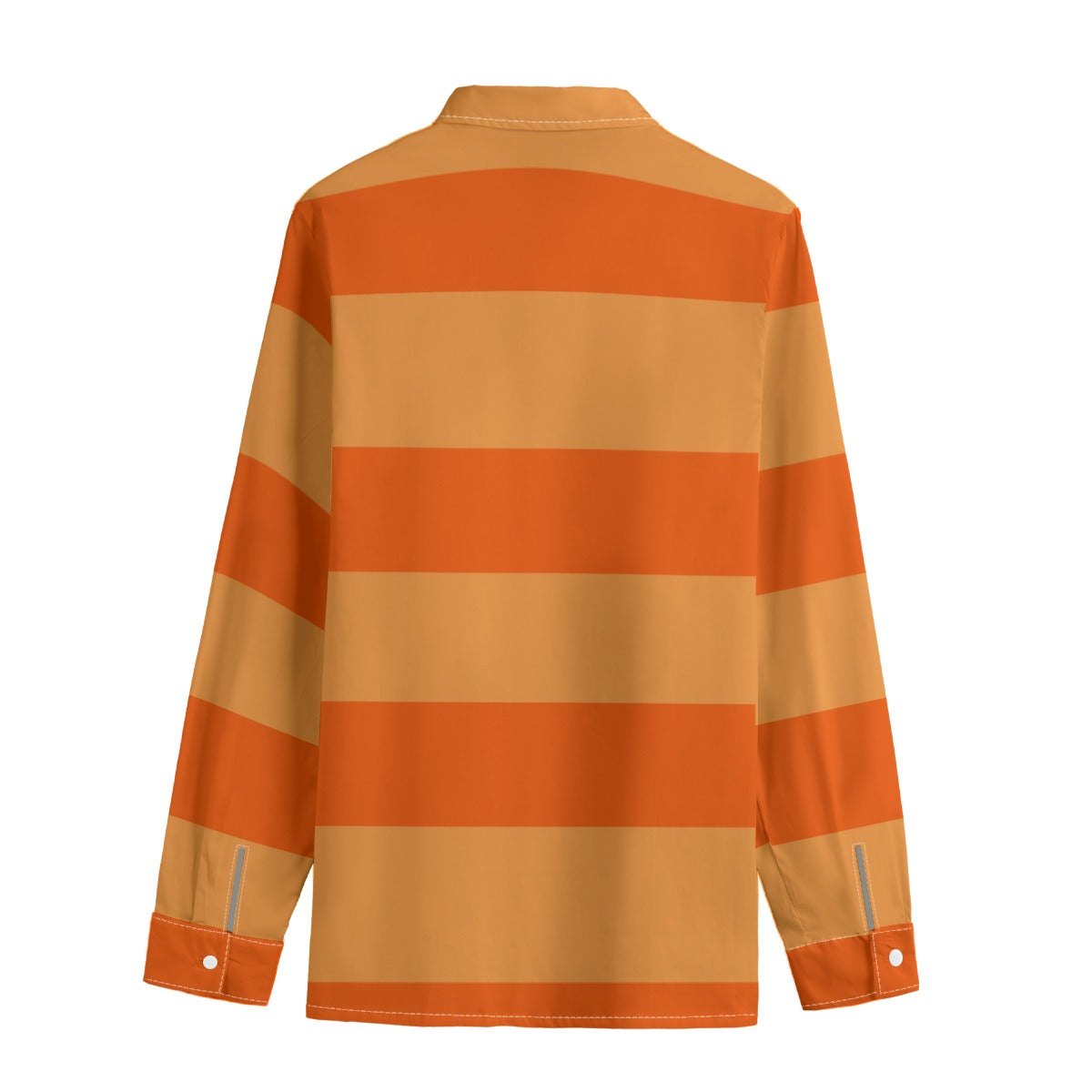 Creamsicle Striped Button-Up |115GSM Cotton poplin