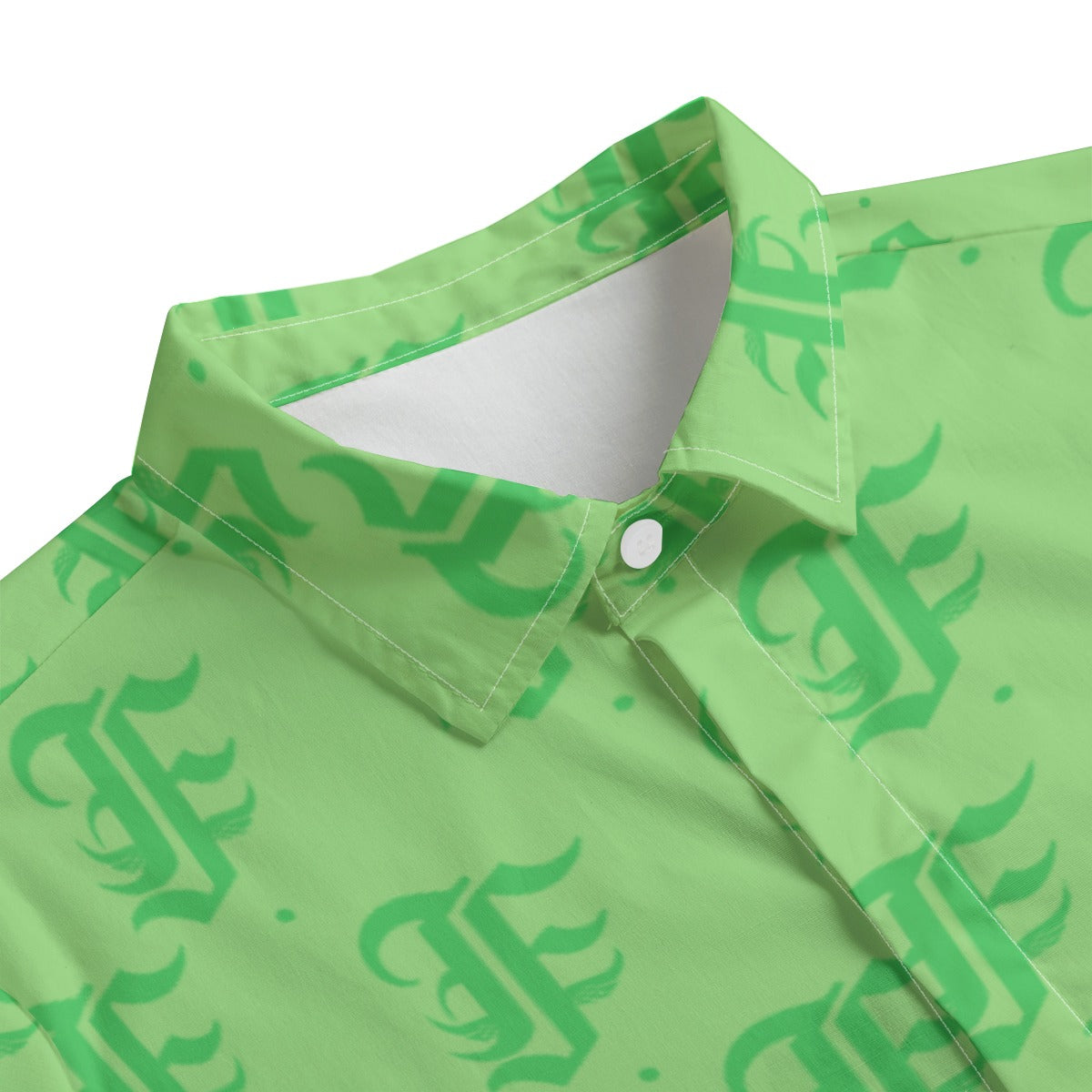 FFMintGreen Button-Up |115GSM Cotton poplin