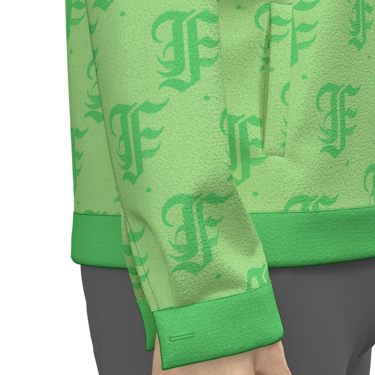 FFMintGreen Trucker Jacket | 245GSM Cotton