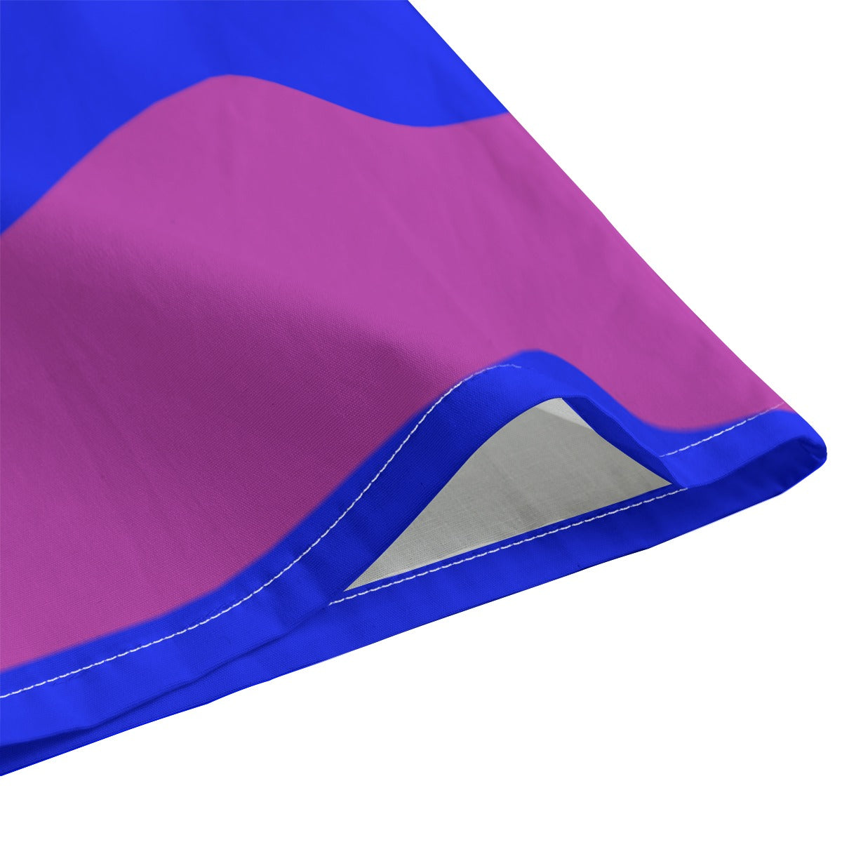 Purple&Blue Striped Button-Up |115GSM Cotton poplin