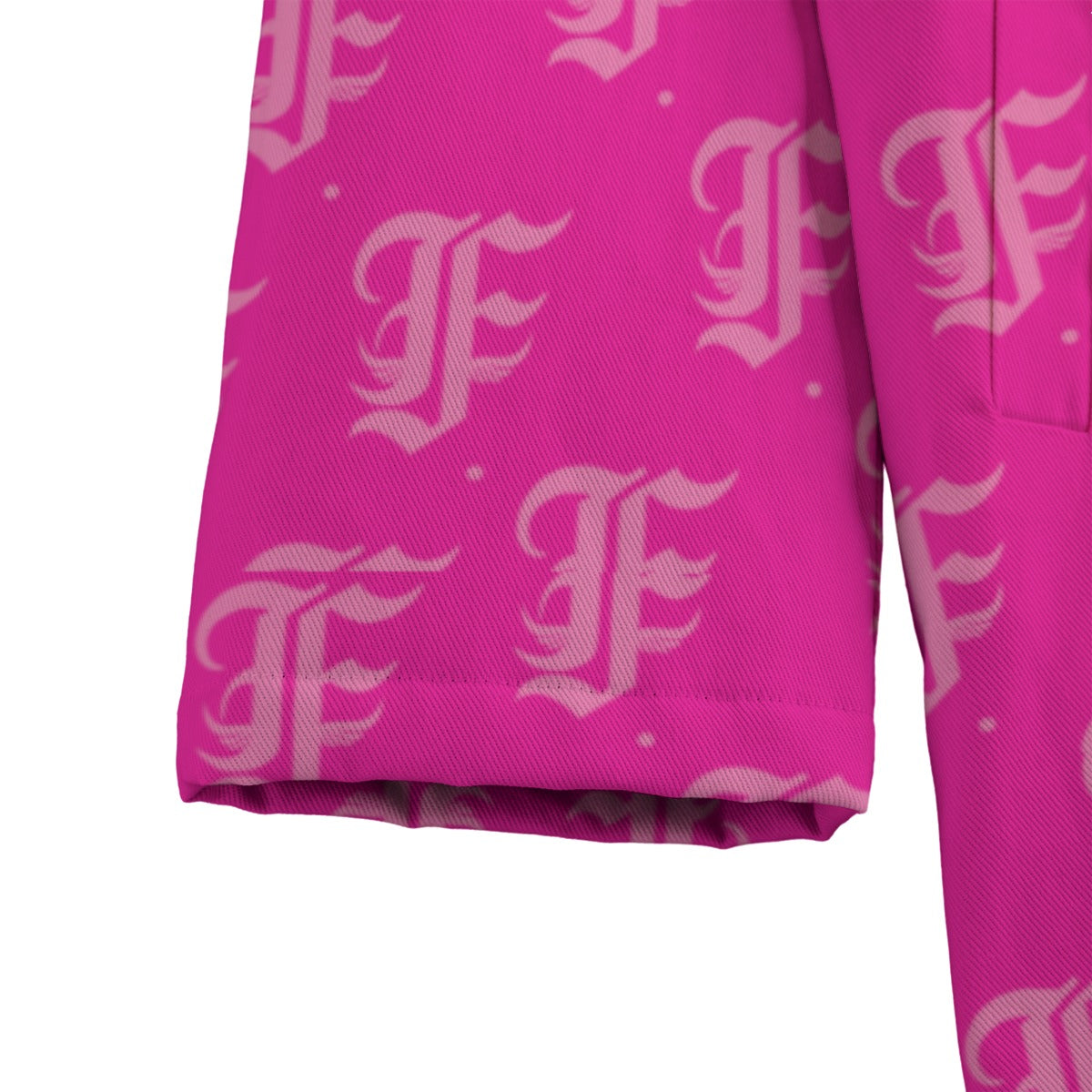 FFHotPink | Fleece Canvas Coat