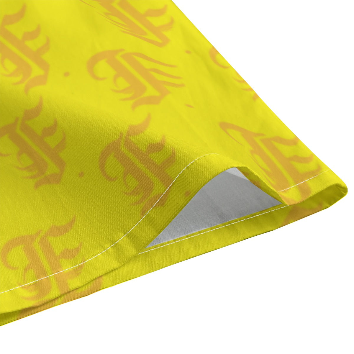 FFYellow Button-Up |115GSM Cotton poplin