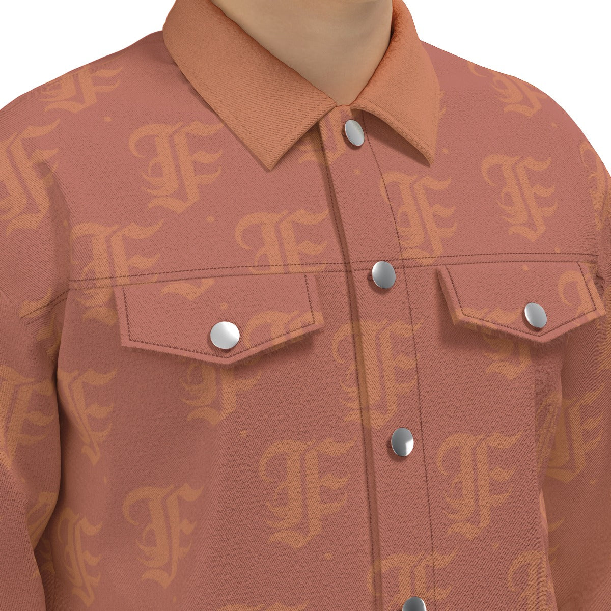 FFBrick Trucker Jacket | 245GSM Cotton