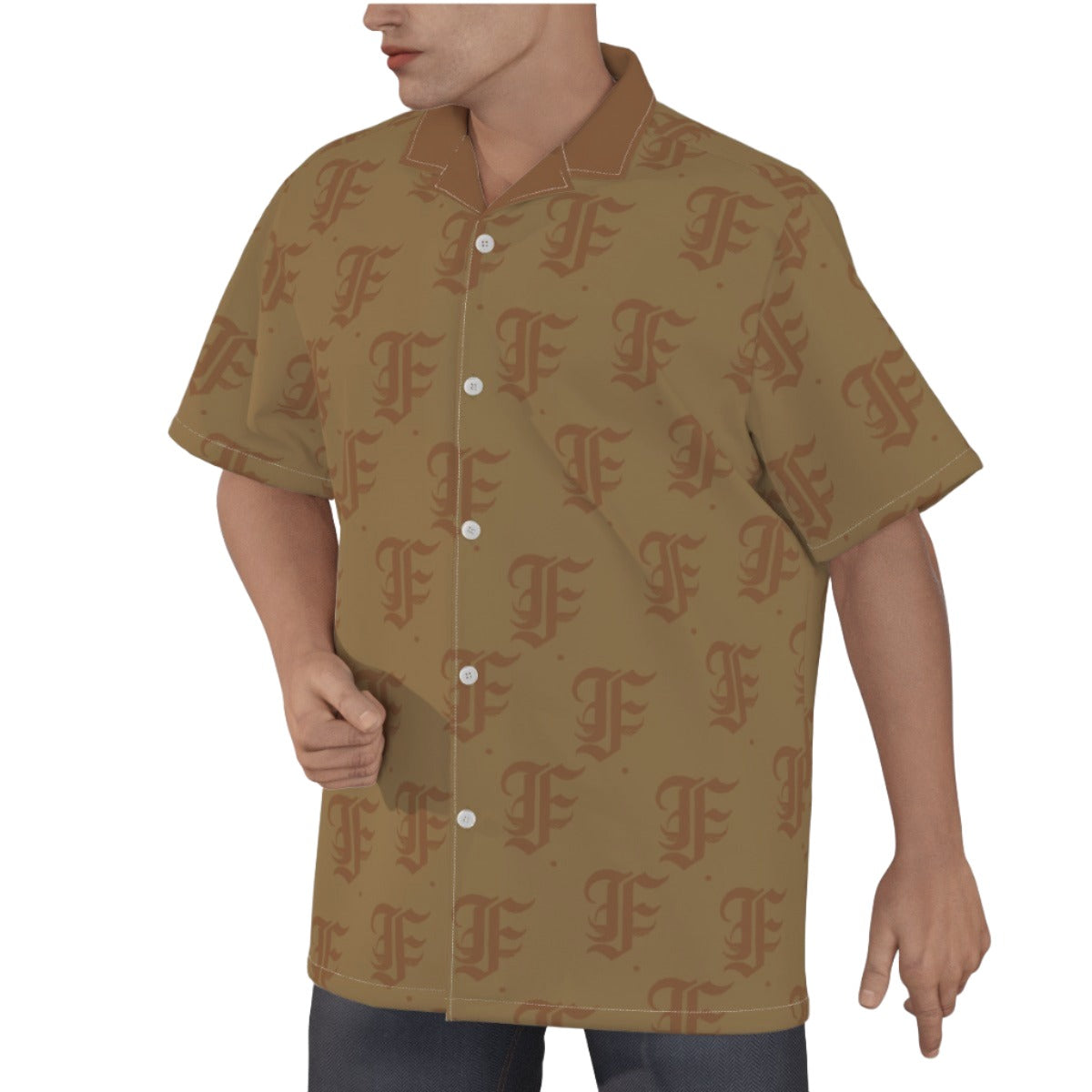FFCoffee Hawaiian Shirt |115GSM Cotton poplin
