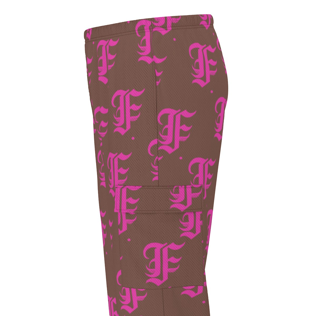 FFPink&Brown | Track Cargo Pants