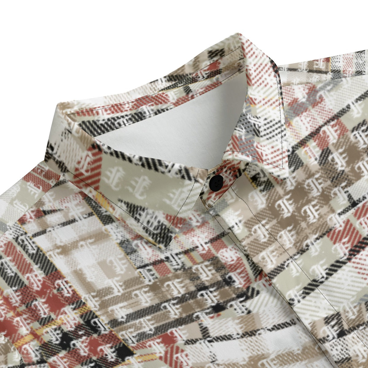 FasholyPlaid Button-Up |115GSM Cotton poplin