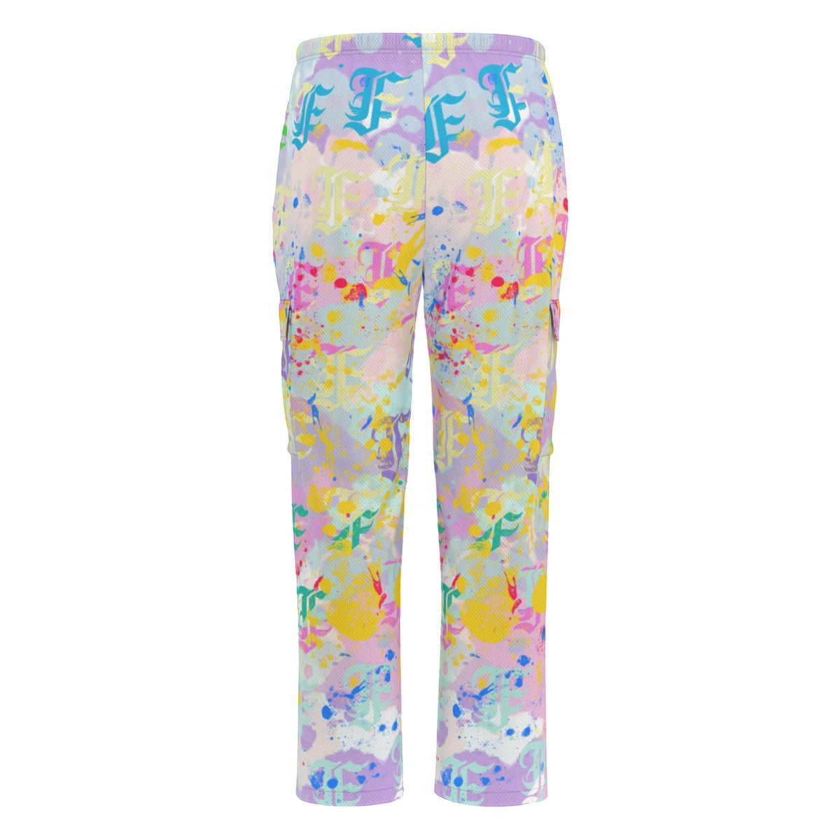 FFPastelSplatta | Track Cargo Pants