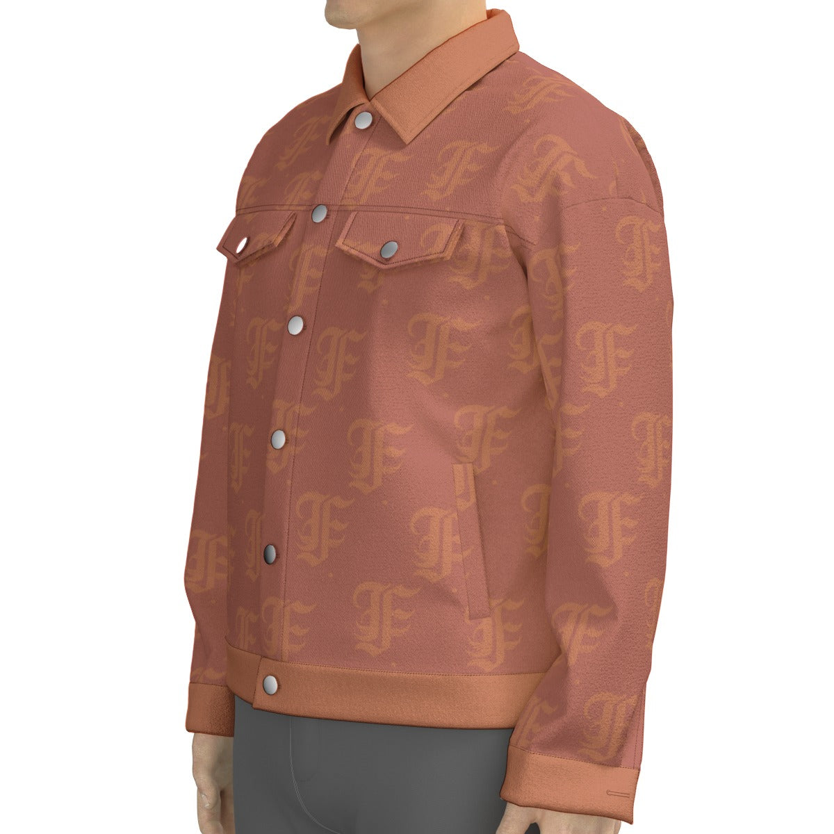 FFBrick Trucker Jacket | 245GSM Cotton