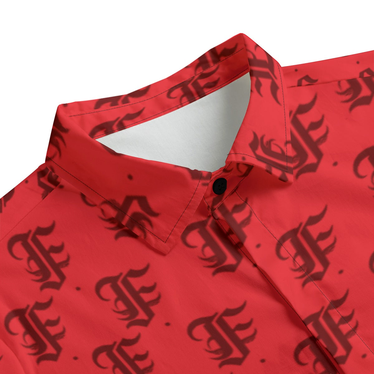FFRed Button-Up |115GSM Cotton poplin