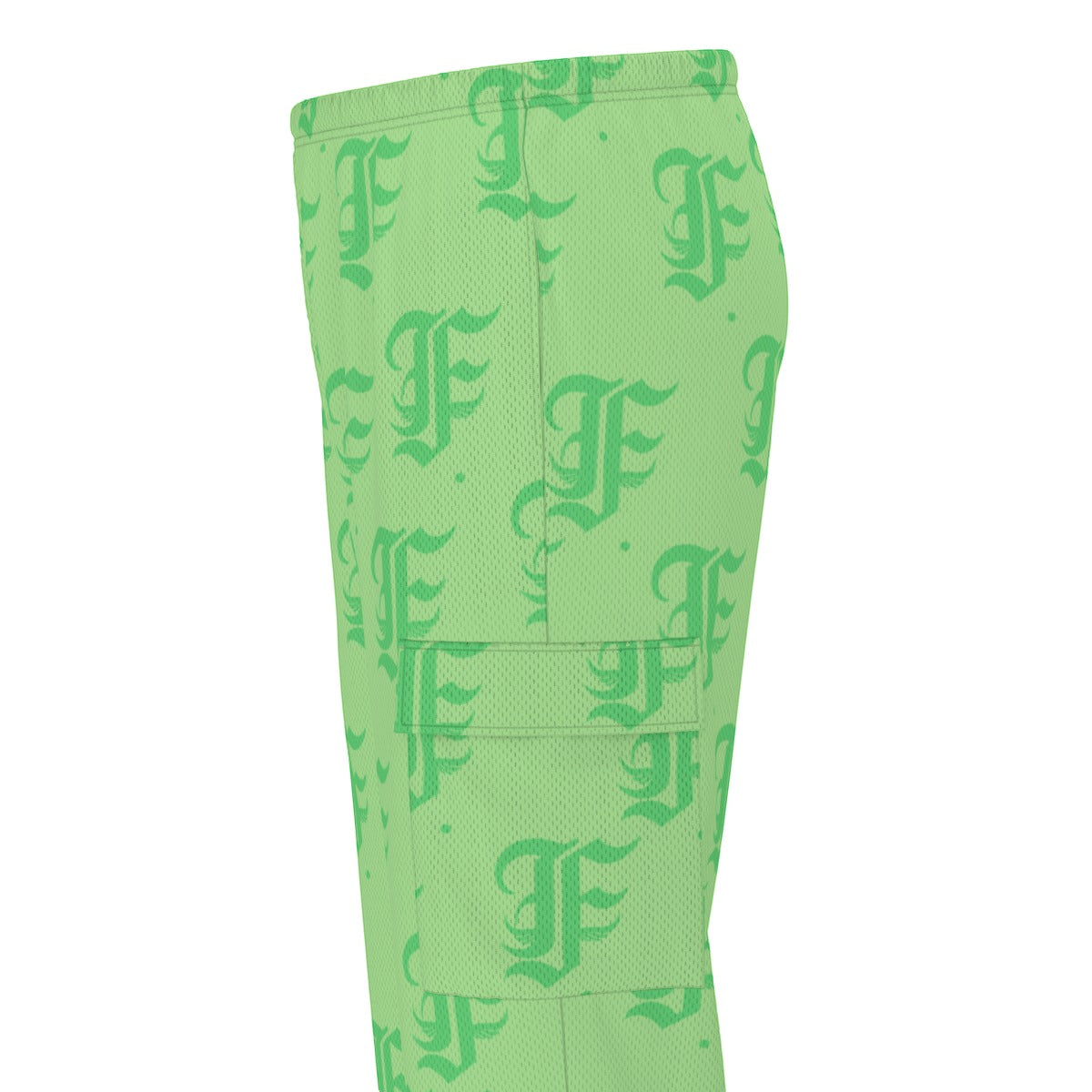 FFMintGreen | Track Cargo Pants