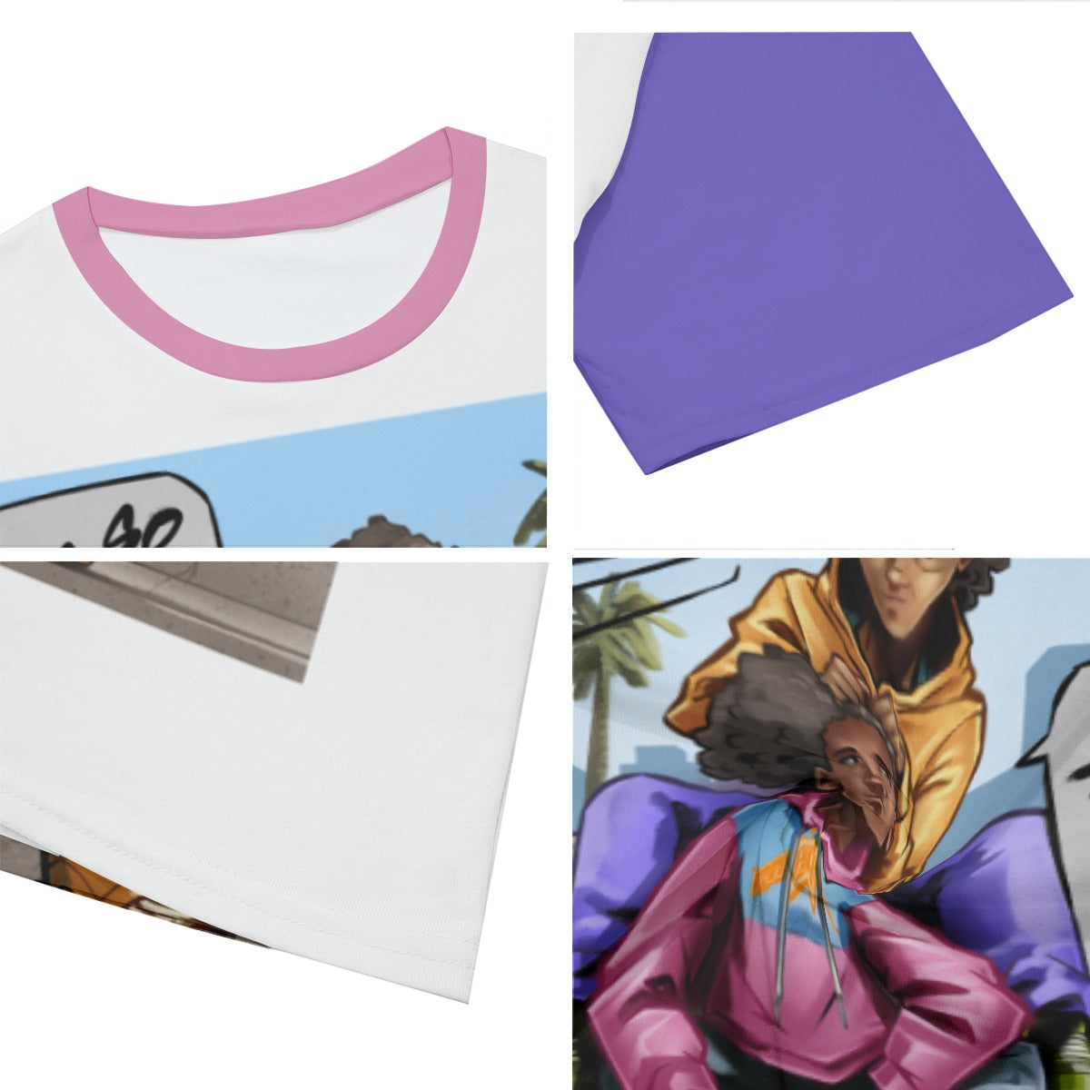 BMH "LovelyDayz" AOP TEE | 190GSM Cotton