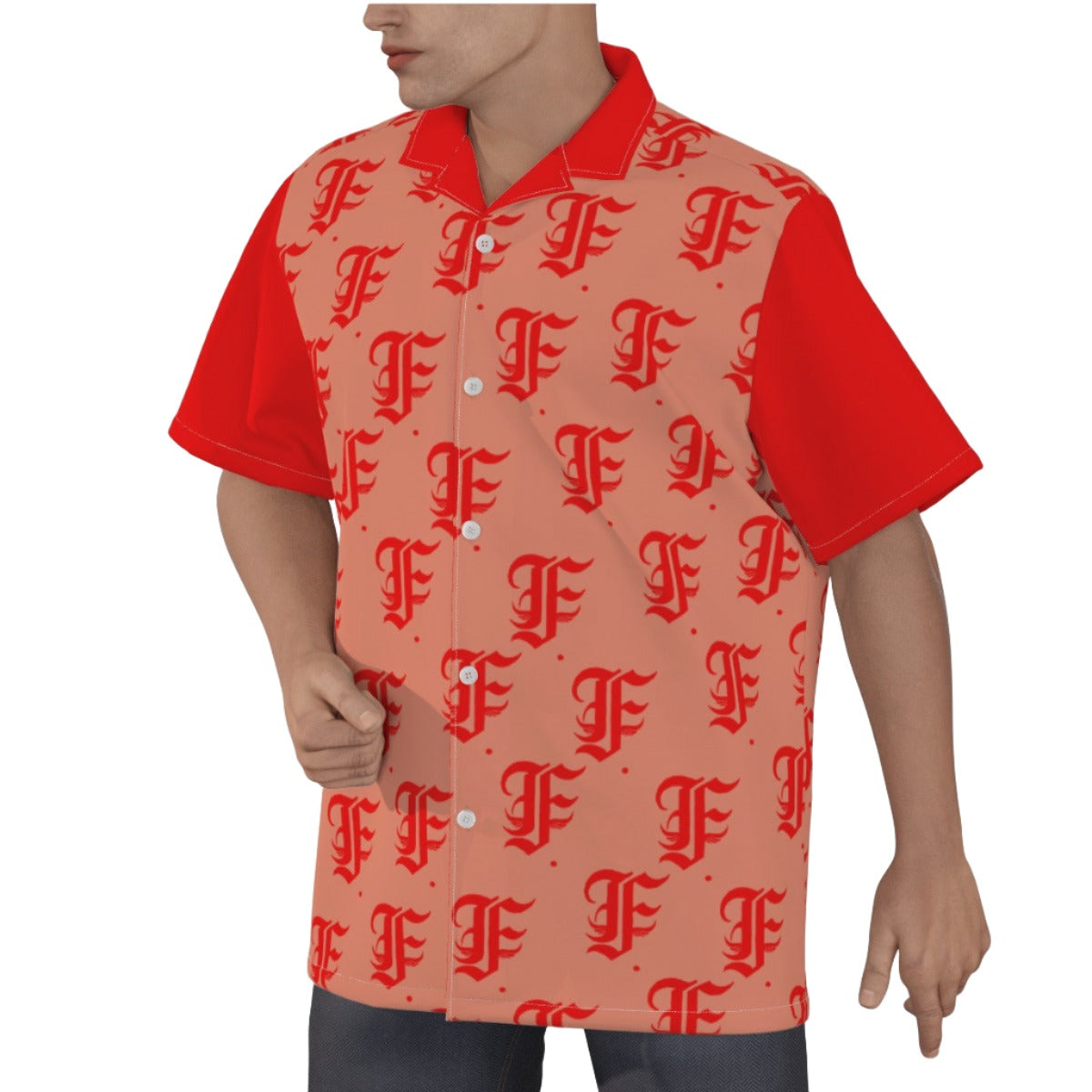 FFCherry Hawaiian Shirt |115GSM Cotton poplin