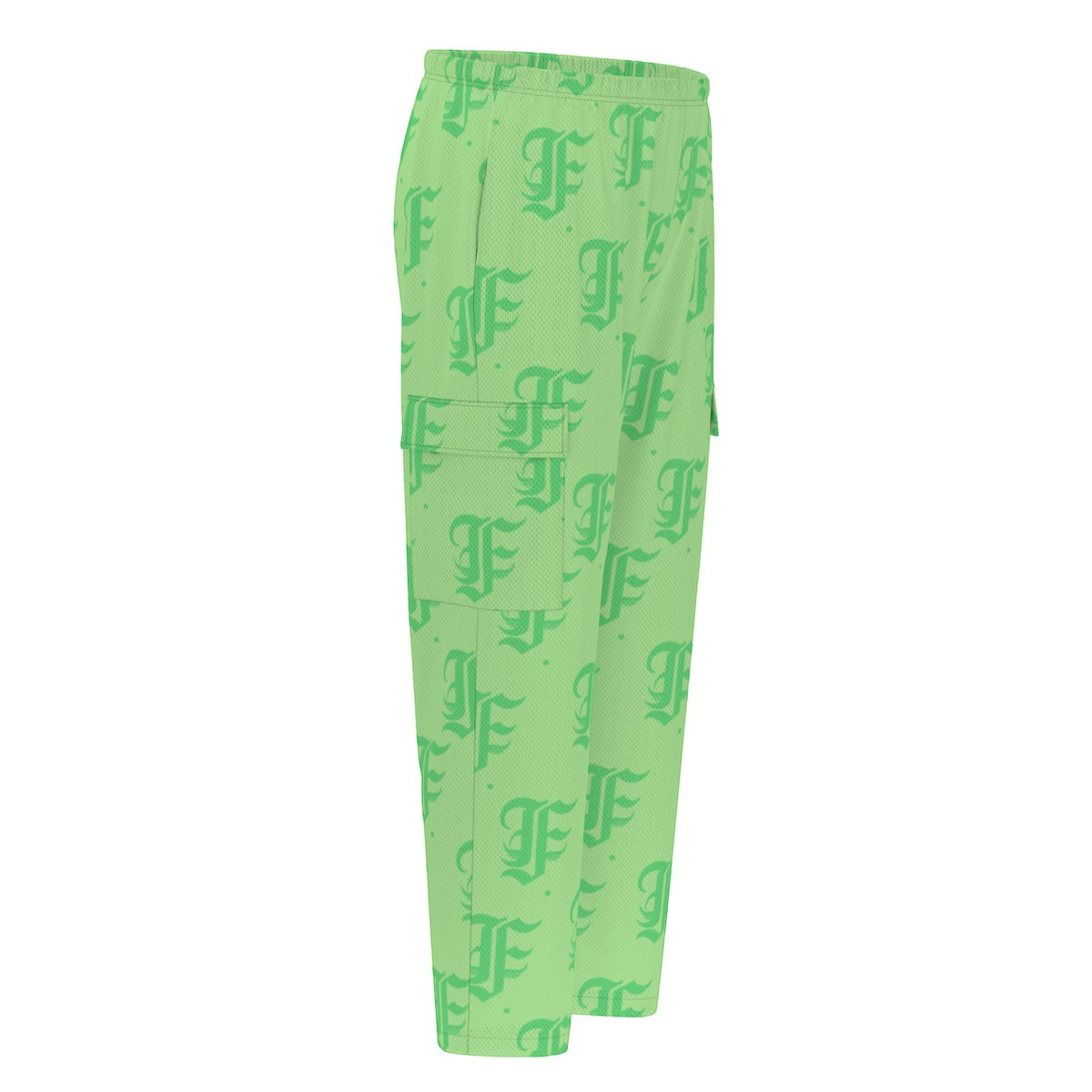 FFMintGreen | Track Cargo Pants