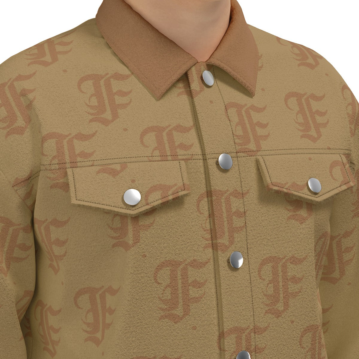 FFCoffee Trucker Jacket | 245GSM Cotton