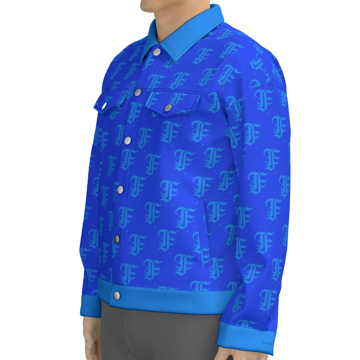 FFBlue Trucker Jacket | 245GSM Cotton